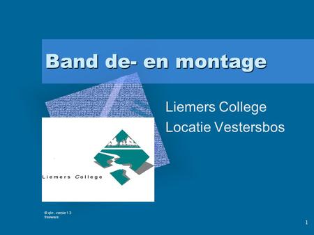 Liemers College Locatie Vestersbos