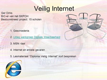 Veilig Internet Ger Dirks BIC-er van het SKPOH