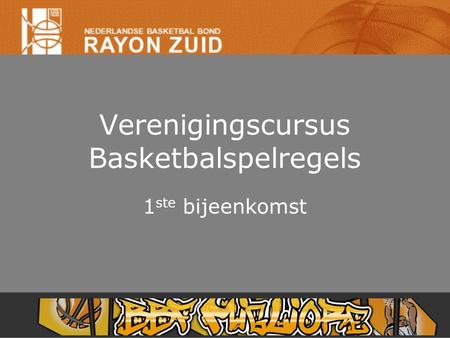 Verenigingscursus Basketbalspelregels