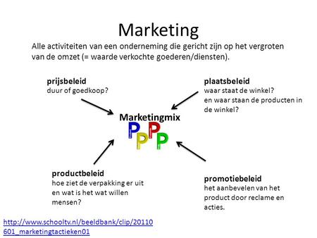 Marketing Marketingmix