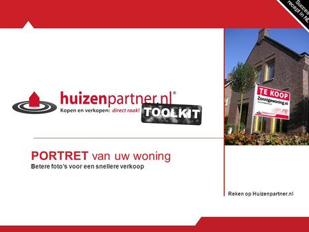 Presentatie Hand-out Reken op Huizenpartner.nl