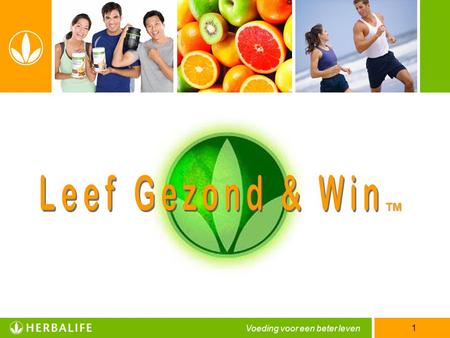 Leef Gezond & Win TM 1.
