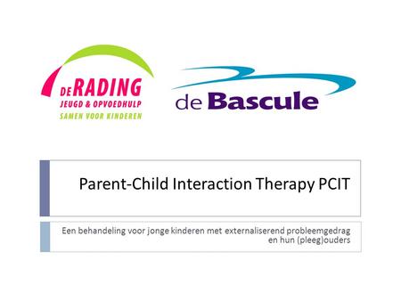 Parent-Child Interaction Therapy PCIT
