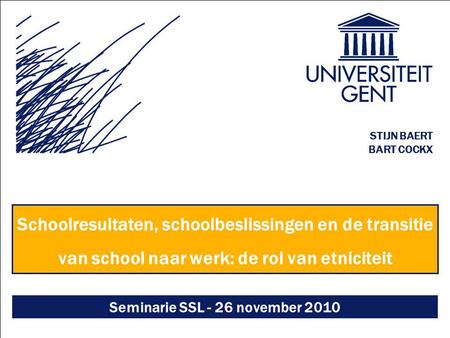 Seminarie SSL - 26 november 2010
