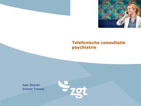 Telefonische consultatie psychiatrie