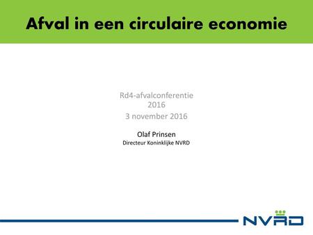 Rd4-afvalconferentie november 2016