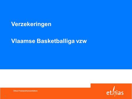 Vlaamse Basketballiga vzw