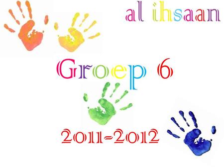 Groep 6 2011-2012.