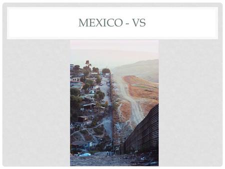 Mexico - vs.