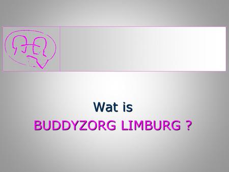 Wat is BUDDYZORG LIMBURG ?