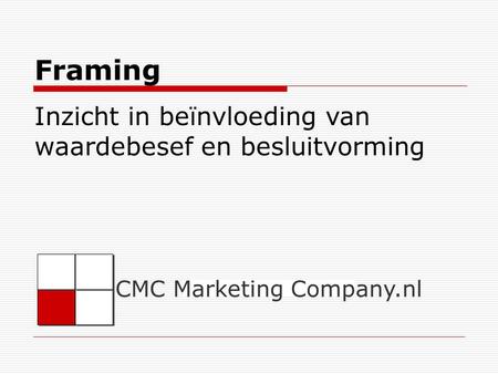 CMC Marketing Company.nl