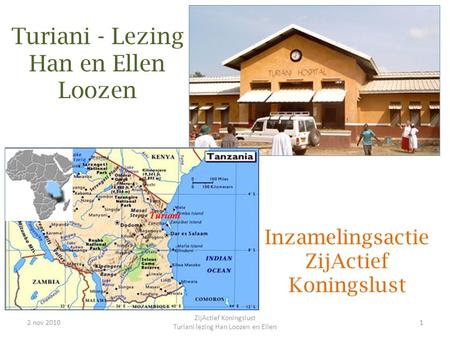 Turiani - Lezing Han en Ellen Loozen