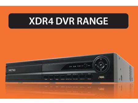 - Xeno Digital Recorder, V4 - Recorderreeks: ° 4 kanalen H.264 (500 GB, 1 TB) ° 8 en 16 kanalen (500 GB, 1 TB en 2 TB), gebruik van aparte schijven °