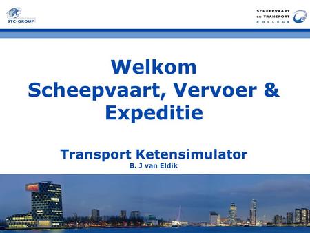 Scheepvaart, Vervoer & Expeditie Transport Ketensimulator