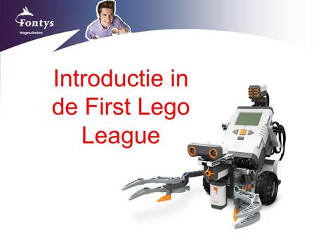 Introductie in de First Lego League