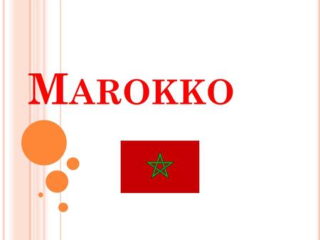 Marokko.