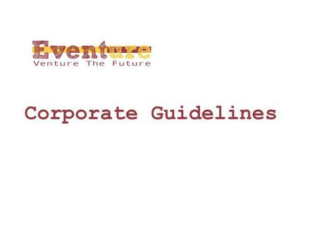 Corporate Guidelines.