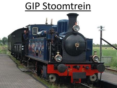 GIP Stoomtrein.