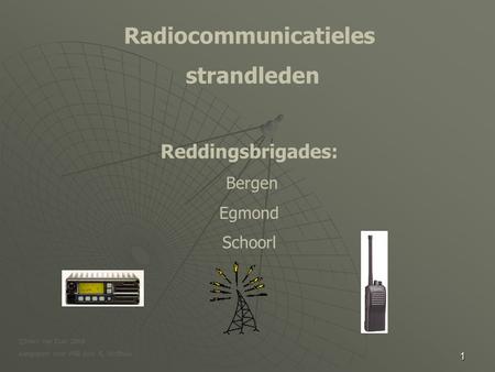 Radiocommunicatieles
