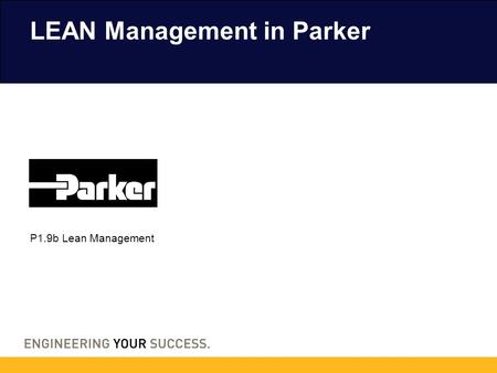 LEAN Management in Parker