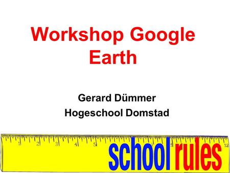 Gerard Dümmer Hogeschool Domstad