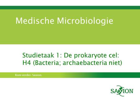 Medische Microbiologie