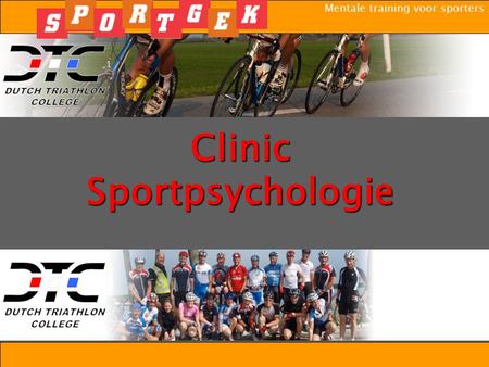 Clinic Sportpsychologie