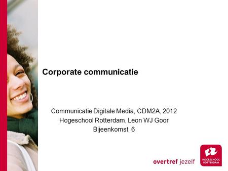 Corporate communicatie