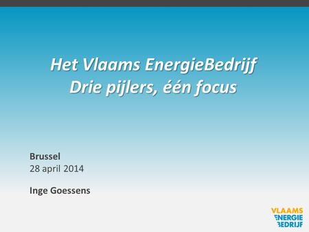 Het Vlaams EnergieBedrijf