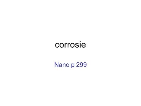 Corrosie Nano p 299.