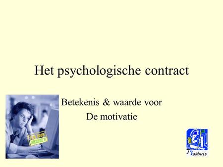 Het psychologische contract