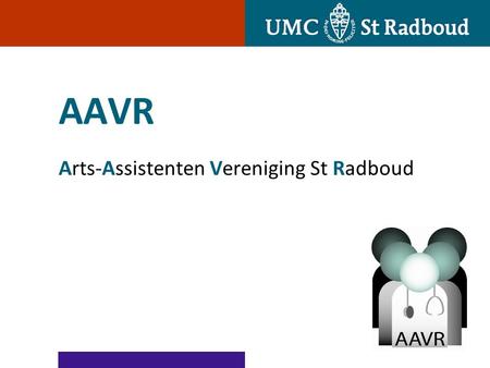 AAVR Arts-Assistenten Vereniging St Radboud