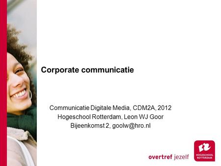 Corporate communicatie