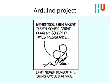 Arduino project.