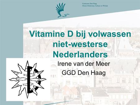 Vitamine D bij volwassen niet-westerse Nederlanders
