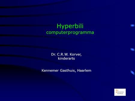 Hyperbili computerprogramma