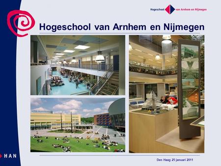 Den Haag 25 januari 2011 Hogeschool van Arnhem en Nijmegen.