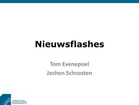 Tom Evenepoel Jochen Schrooten