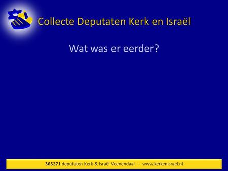 deputaten Kerk & Israël Veenendaal –