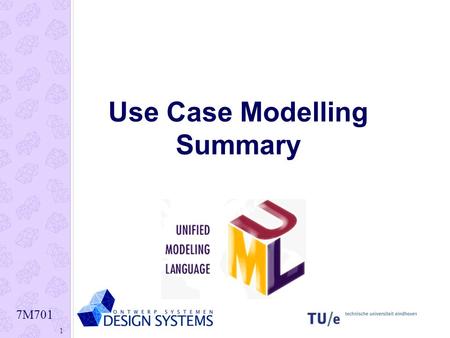 Use Case Modelling Summary