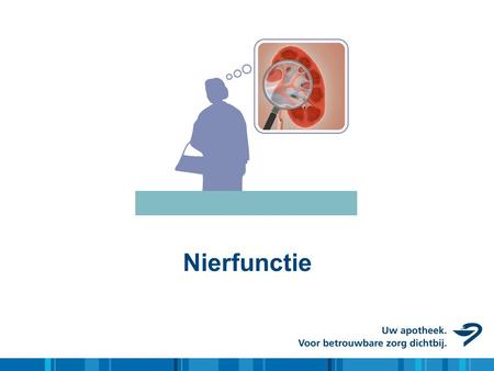 Nierfunctie.