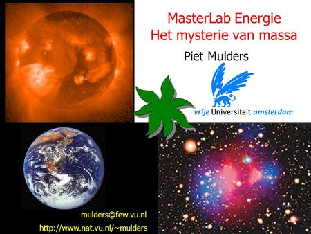 MasterLab Energie Het mysterie van massa