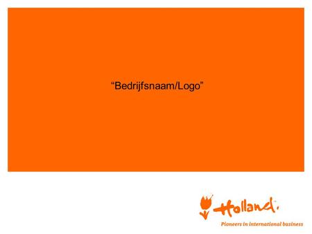“Bedrijfsnaam/Logo”. “Foto product” Logo Technologiebeschreibung Tekst in Duits Max. 5 regels Evt. met beeld dat inhoud ondersteunt Denk aan gouden regels!