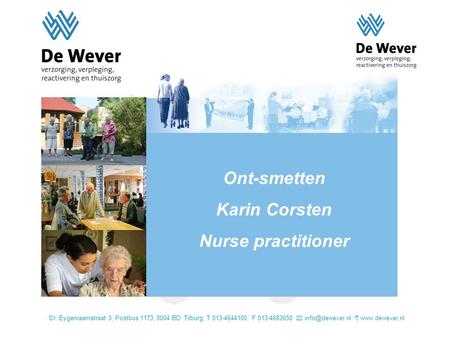 Ont-smetten Karin Corsten Nurse practitioner