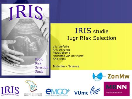 IRIS studie Iugr RIsk Selection