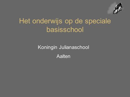 Het onderwijs op de speciale basisschool