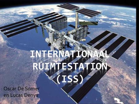 Internationaal ruimtestation (ISS)
