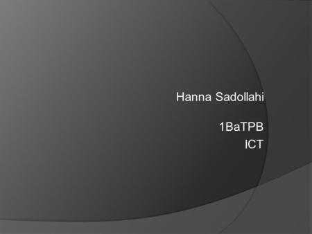 Hanna Sadollahi 1BaTPB ICT. Kansen op werk voor allochtone werkzoekenden  Het uitstroompatroon van werkzoekenden bepaald door:  origine  geslacht.