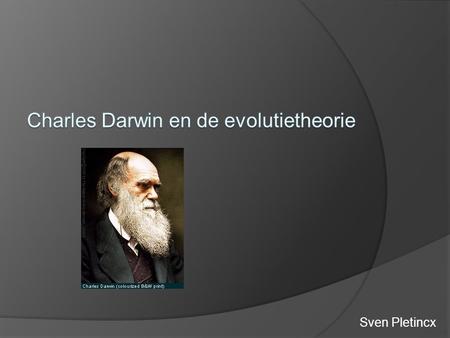 Charles Darwin en de evolutietheorie