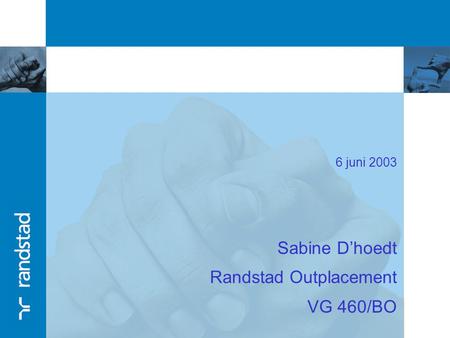 Randstad Outplacement VG 460/BO